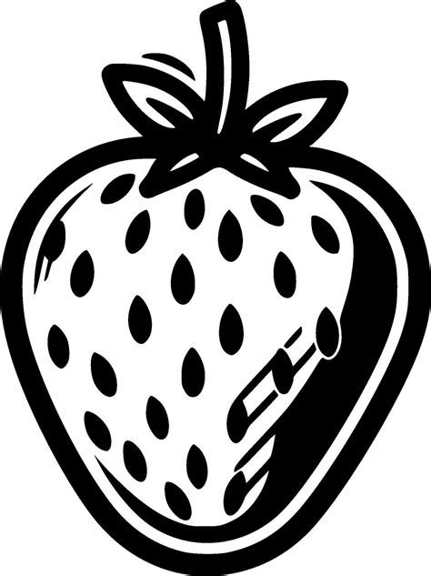 Strawberry High Quality Vector Logo Vector Illustration Ideal For T