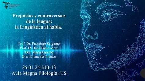 La Lingüística Al Habla Facultad De Filología De La Universidad De