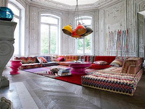 Pin By Cassandra Bj Rk On Inredning Colourful Living Room Decor