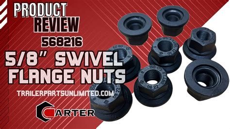 Swivel Flange Nuts Youtube