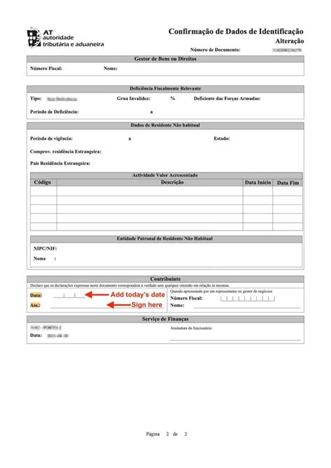 How To Update Your Portugal Nif Address On Portal Das Finan As