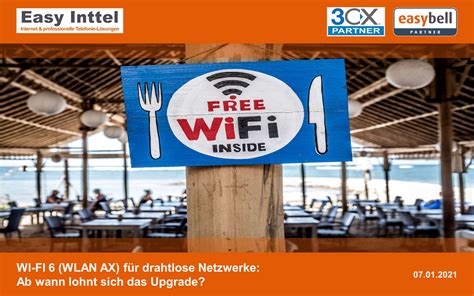 WI FI 6 WLAN AX für drahtlose Netzwerke easyinttel de Internet im