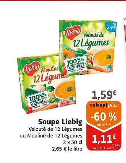 Promo Soupe Liebig Chez Colruyt ICatalogue Fr