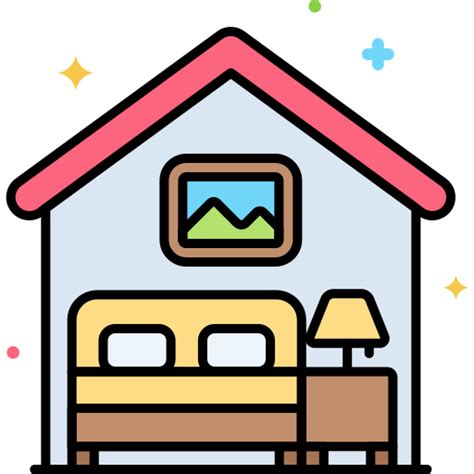 Accomodation Flaticons Lineal Color Icon