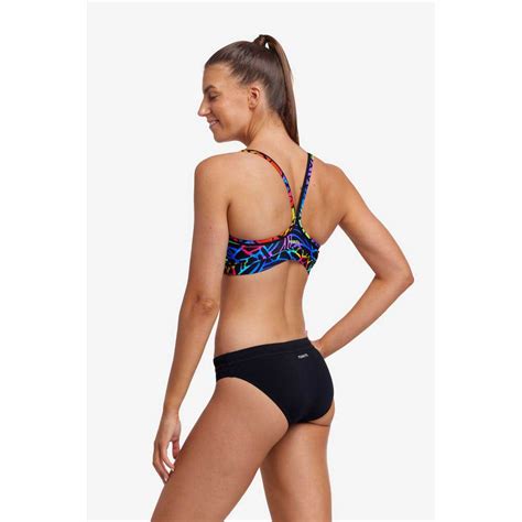 Funkita Top Bikini Rainbow Web Multicolor Swiminn