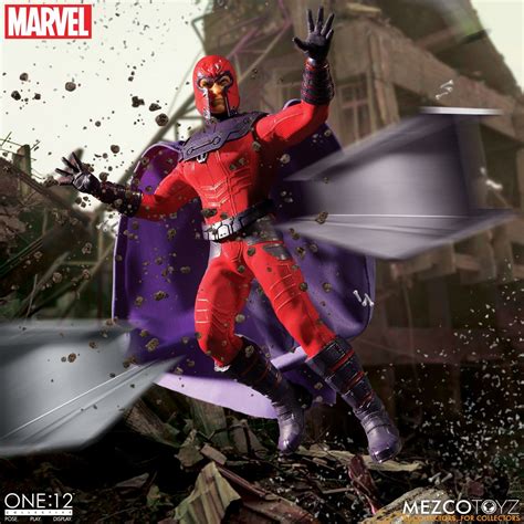 Mezco One12 Collective Magneto Figure Photos And Order Info Marvel