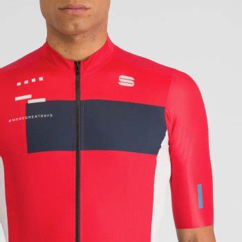 Sportful Maillot Homme Breakout Supergiara 638 Tango Red BIKE24