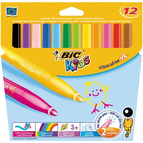 Feutre Bic Visacolor Xl Am Nagement Bureau Entreprise