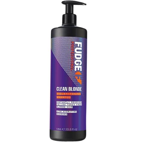 Køb Fudge Clean Blonde Shampoo 1000 ml Hurtig levering