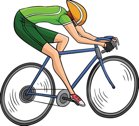 Road Bicycle Racing Cartoon Colored Clipart 17022664 Vector Art at Vecteezy