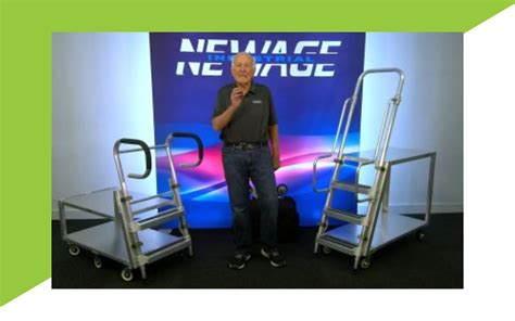 Ladder Carts 99640 And Dwg53266 Videos New Age Industrial