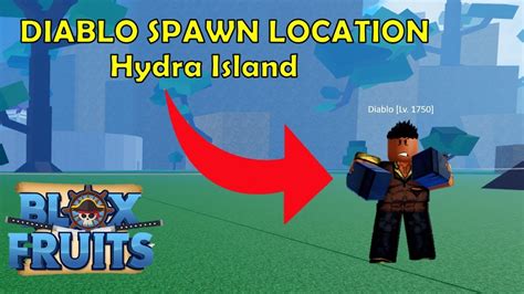 Diablo Spawn Location Hydra Island Bloxfruits Youtube