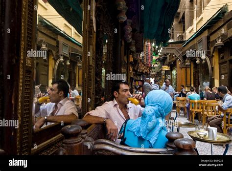 Khan Al Khalili Cafe Cairo Egypt Fotografías E Imágenes De Alta