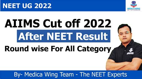 Aiims Cut Off 2022 For Neet After Results Minimum Marks Required For