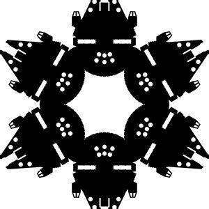 Star Wars Snowflakes, SVG Cut File for Cricut - Etsy