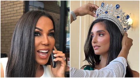 Magali Febles Da Declaraciones Del Miss Universo El Salvador