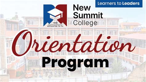 New Summit College Orientation 2 2080 Batch Youtube