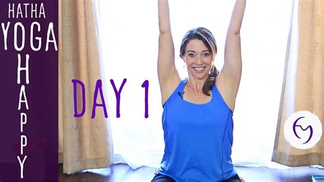 30 Minute Hatha Yoga Happiness Day 1 Gratitude Fightmaster Yoga