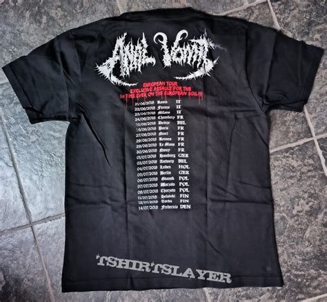 Anal Vomit Peste Nigra European Tour TShirtSlayer TShirt And BattleJacket Gallery
