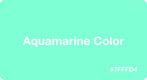 Aquamarine Color: Best Practices, Color Codes, Palettes & More!