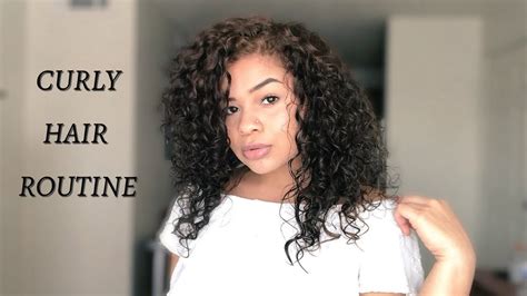 Updated Curly Hair Routine Youtube