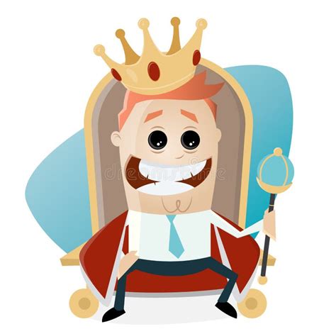 koning op troon clipart vector illustratie illustration  rijk