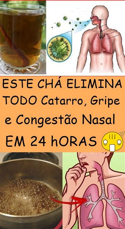 Beba Isto Para Eliminar O Catarro Gripe E Congest O Nasal Em Horas