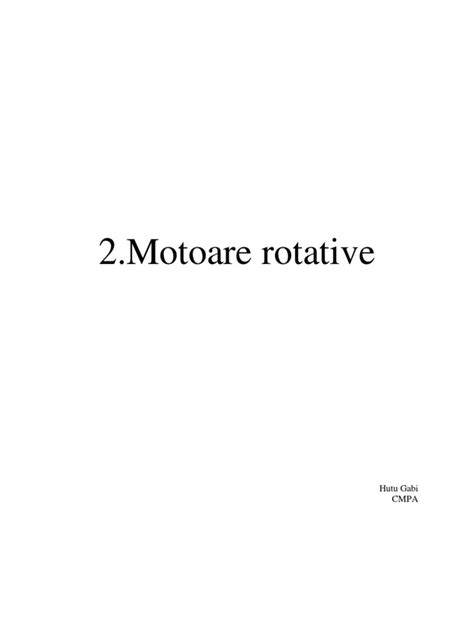 PDF 2 Motoare Rotative DOKUMEN TIPS