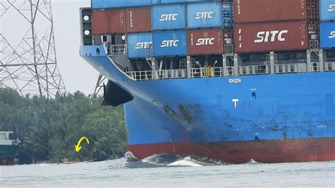 Shipspotting At Vietnam S Cat Lai Port Container Ships In Action Youtube