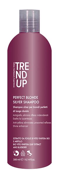 Champú Perfect Blonde Para Cabellos Rubios Blancos Decolorados O Grises 300 Ml Trend Up 7 71
