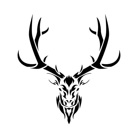 Elk Head Tattoo