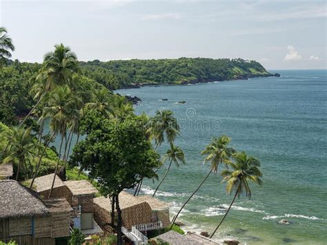 Bellas Vistas De Una Playa De Cabo De Rama En El Estado De Goa Imagen