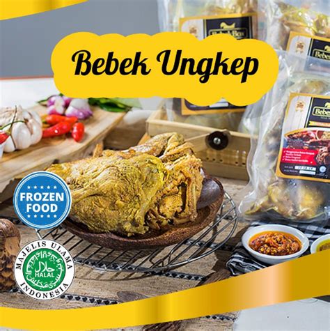 Premium Frozen Food Bebek Ungkep Ekor Khas Mas Yogi Gr