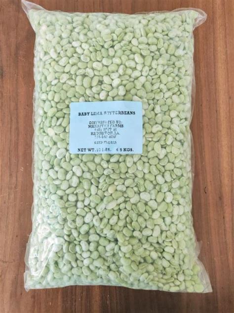 Cypress Grove Produce Baby Lima Butter Beans Frozen Mahaffey Farms