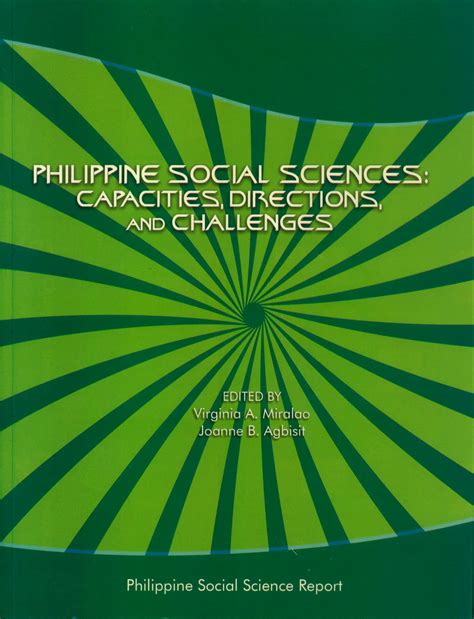 Philippine Social Sciences Capacities Directions And Challenges