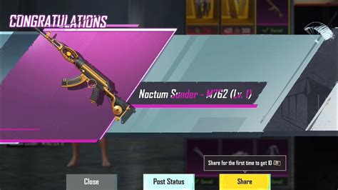 Noctum Sunder M Max Out On Hit Effect Pubgm Bgmi