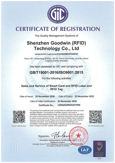 Iso 90012015 Certification Successfully Passed Goodwin