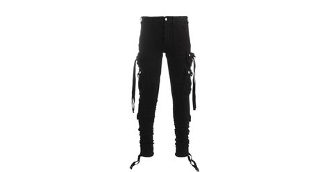 Amiri Tactical Cargo In Black For Men Lyst