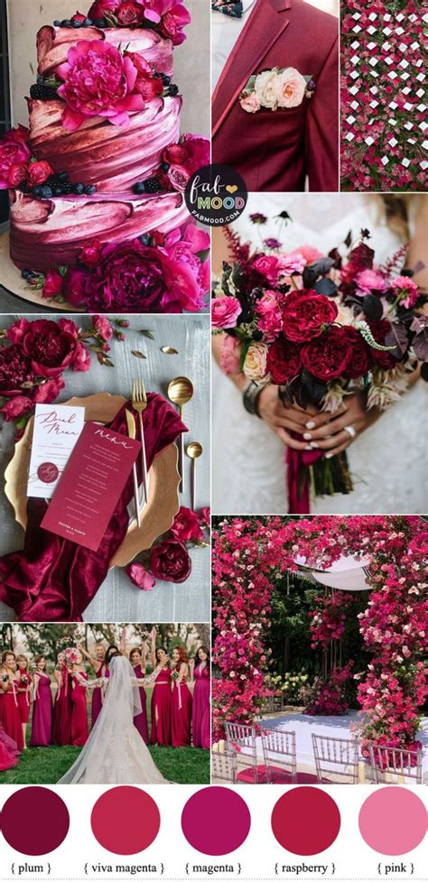 Viva Magenta Wedding Ideas How To Use Pantone S Colour Of The Year