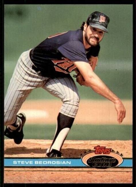 Mavin Topps Stadium Steve Bedrosian