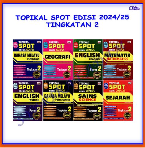 TOPIKAL SPOT EDISI 2024 25 TINGKATAN 2 Shopee Malaysia