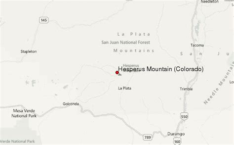 Hesperus Mountain (Colorado) Mountain Information