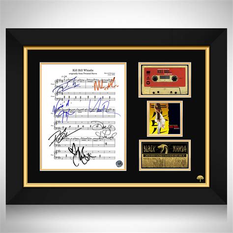 Kill Bill Theme Gold Cassette Limited Signature Edition Custom Frame ...