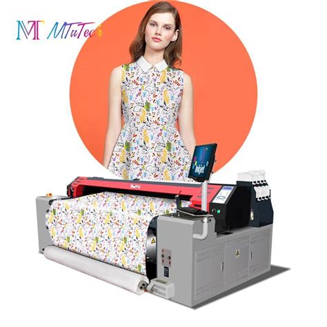 High Resolution Large Format Digital Printing Machine Inkjet Textile