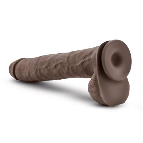 Daddy Dildo Au Naturel In W Balls Chocolate Blush Satisfaction