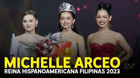 Reina Hispanoamericana Filipinas 2023 Is Michelle Arceo Full