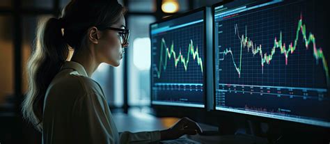 Female analysts reviewing key performance indicators KPIs on a computer