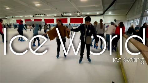 Ice Skating With Friends Iceworld Olympic Ice Rink Boondall Youtube