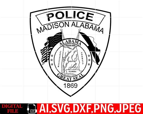 Police Madison Alabama | Silhouettefile