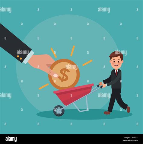 Executive Businessman Cartoon Stock Vector Image Art Alamy